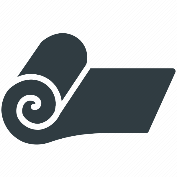 Рулон ткани логотип