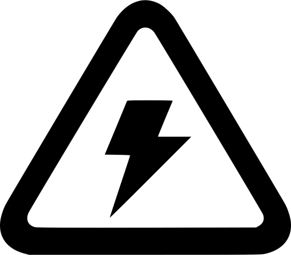 Значок электричества