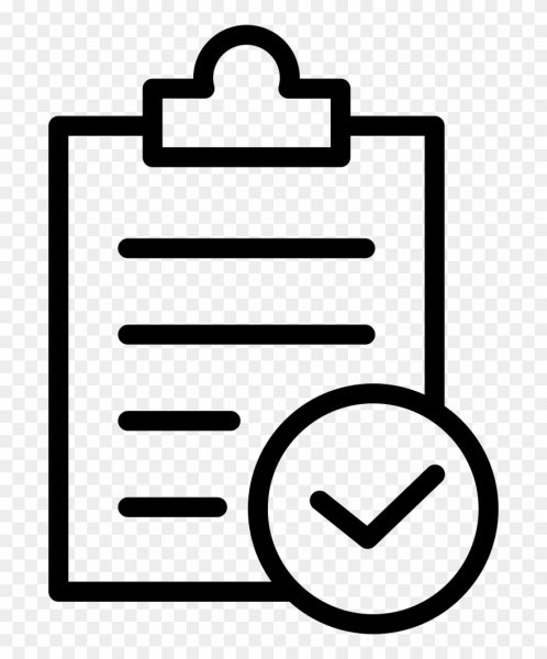 Чек лист пиктограмма