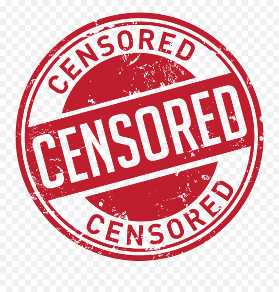 Значок censored