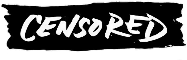 Надпись censored