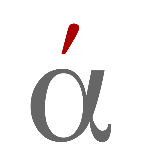 Гравис символ