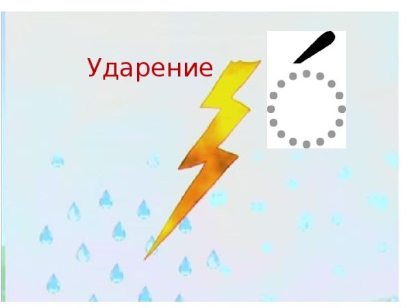 Значок ударения