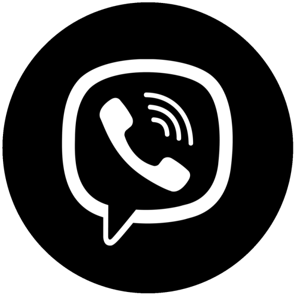 Значок Viber на прозрачном фоне