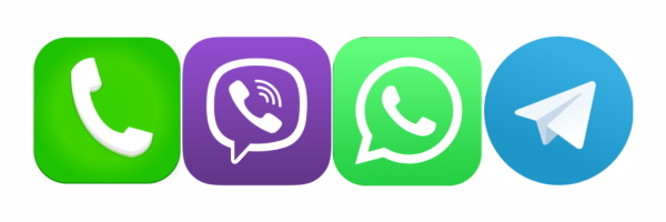 Значки мессенджеров