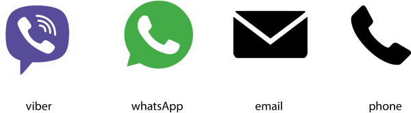 Значки телефона и ватапа