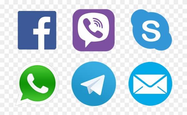 Значки мессенджеров