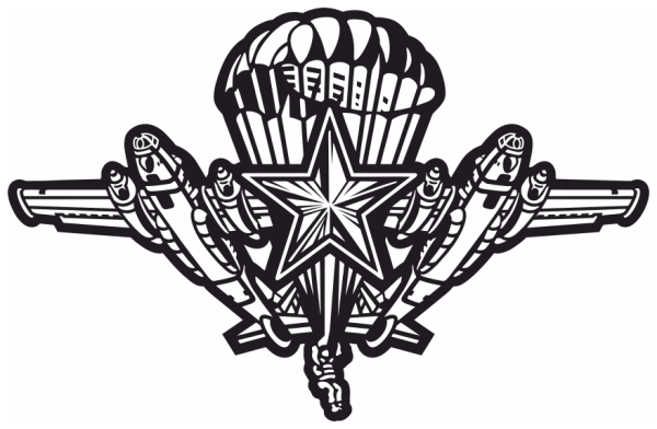 Значок ВДВ эскиз