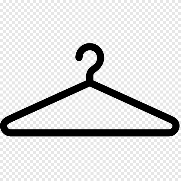 Трафарет вешалки для одежды