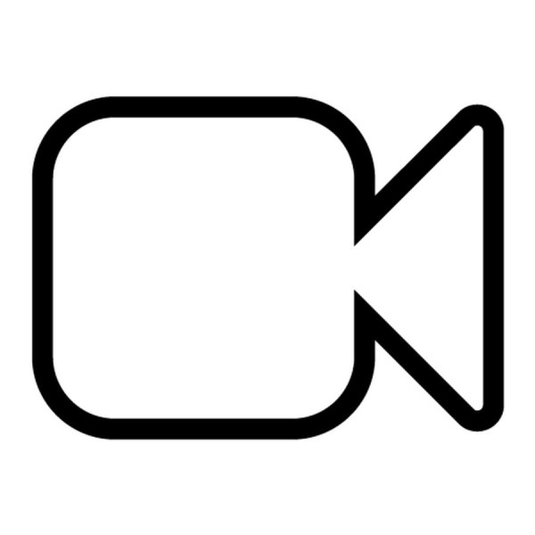 Значок видеокамеры для схемы