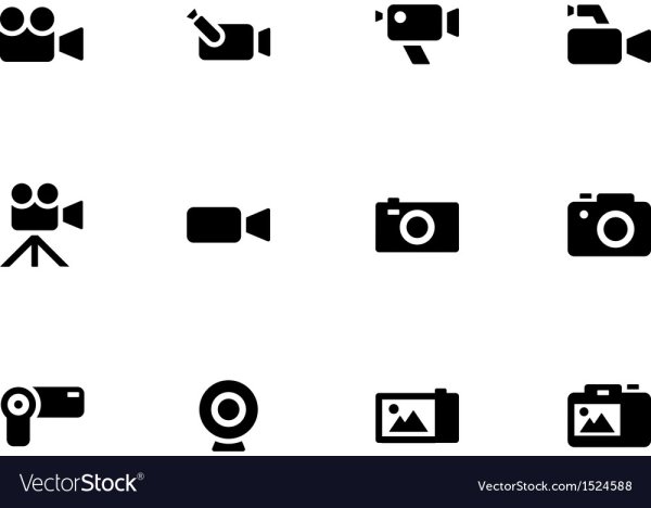 Значок видеокамера на плане