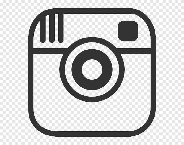 Знак инстаграмма на прозрачном фоне