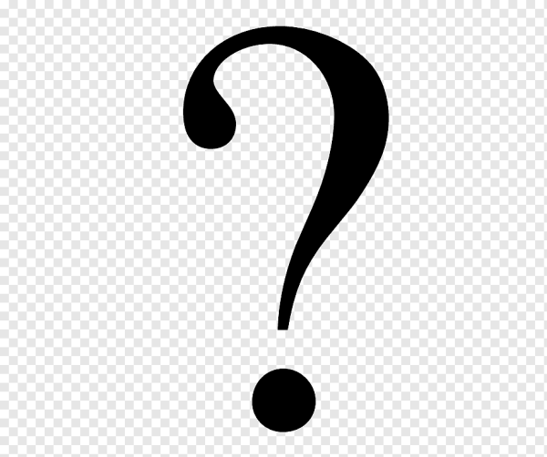 Знак вопроса клипарт