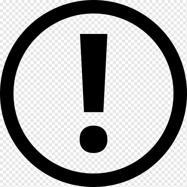 Значок восклицательный знак