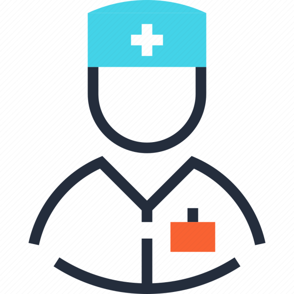 Медицинские иконки врач