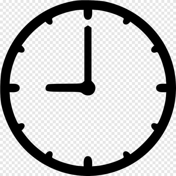 Значок часы