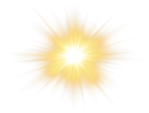 Свечение на белом фоне