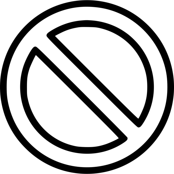 Пиктограмма запрет