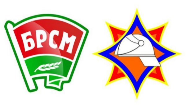 Значок белорусский Союз молодежи