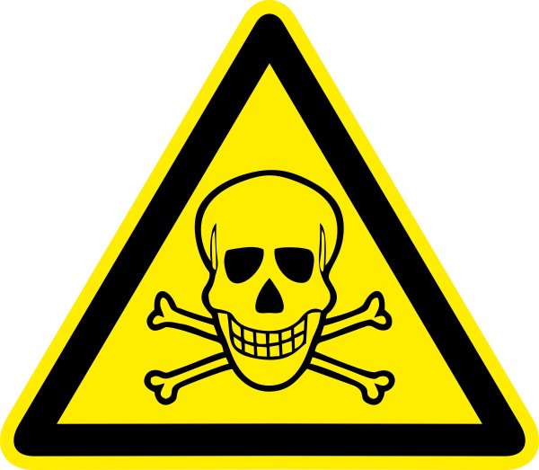 Знак w03 опасно ядовитые вещества