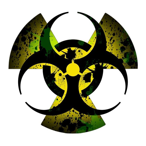 Знак хим радиации