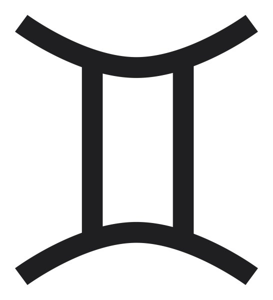 Близнецы знак зодиака символ