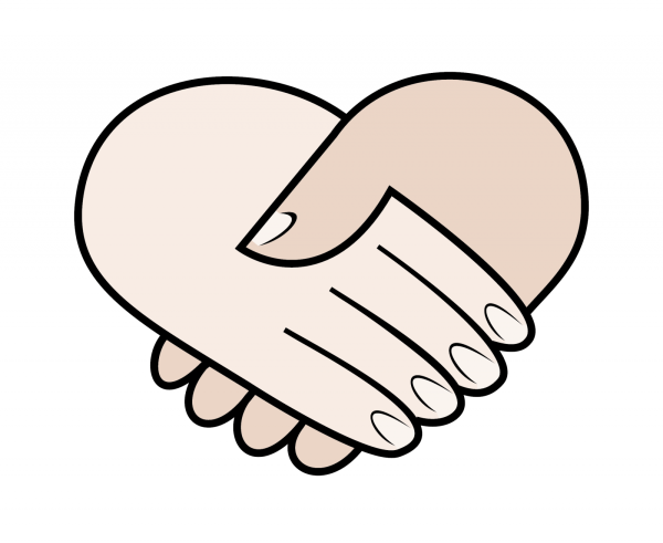 Руки символ дружбы