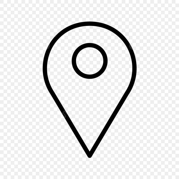 Иконка местоположение на прозрачном фоне