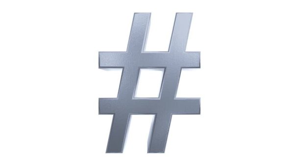 Решетка хештег