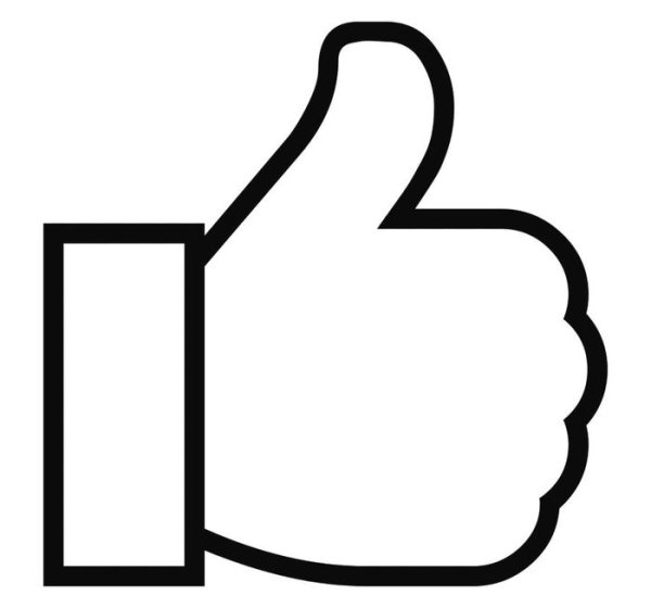 Значок лайк рука