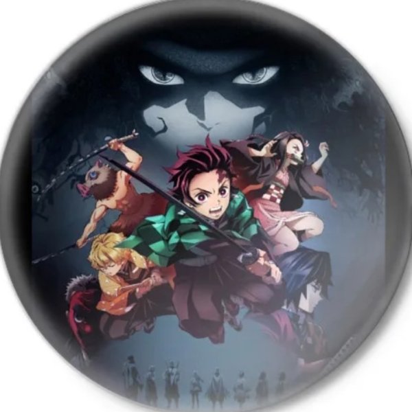 Клинок рассекающий демонов значок