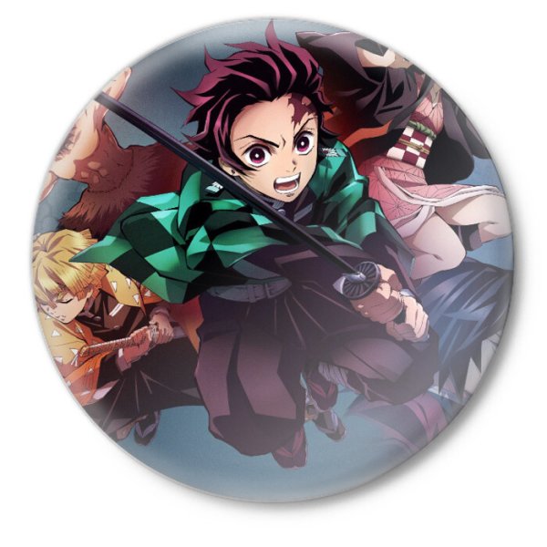 Клинок рассекающий демонов Незуко значки