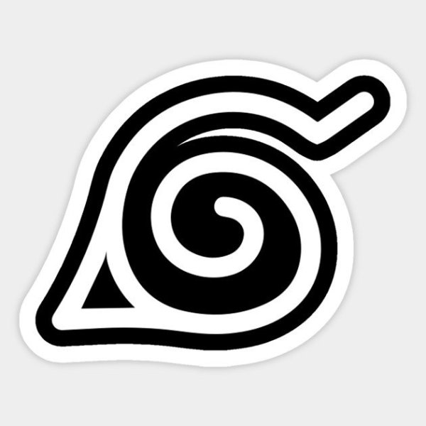 Наруто знак деревни Коноха