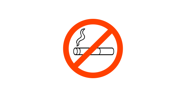 Не курить на прозрачном фоне