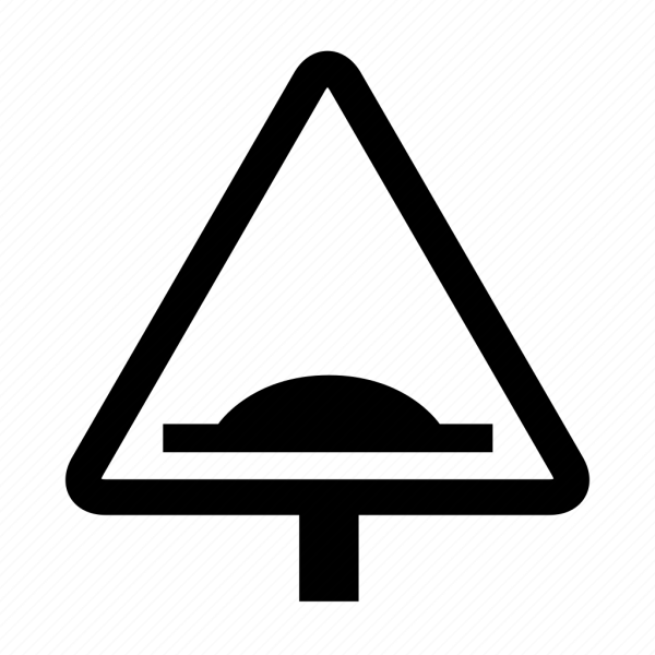 Знак искусственная неровность