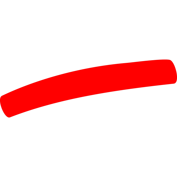 Знак черточка