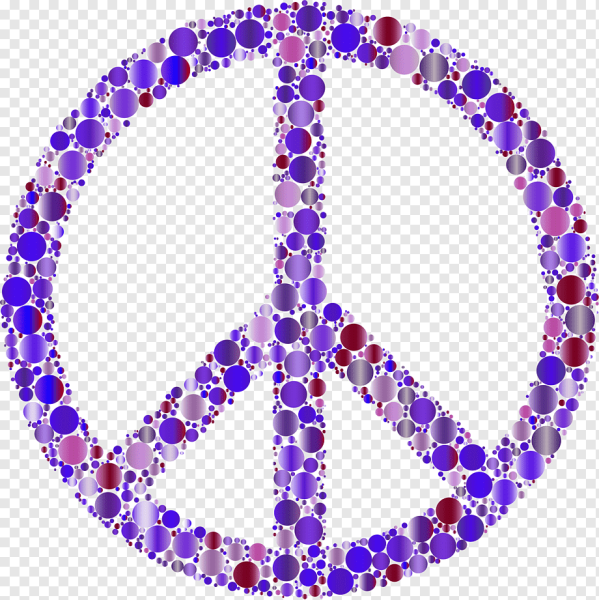 Знак мира прозрачный