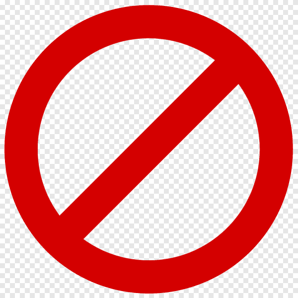 Запрещающие знаки