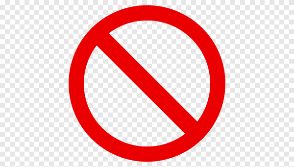 Запрещающие знаки