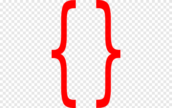 Фигурная скобка знак