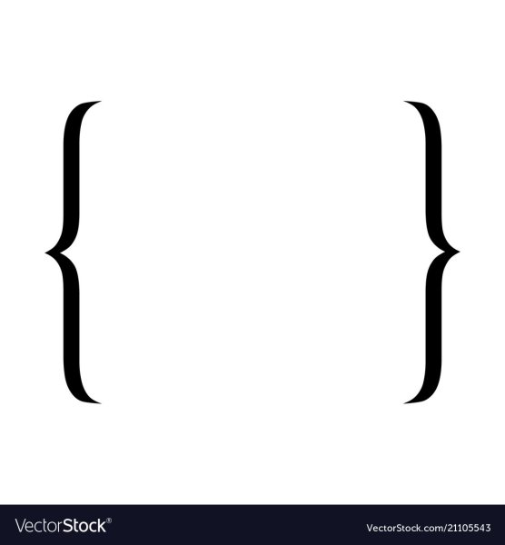 Фигурная скобка