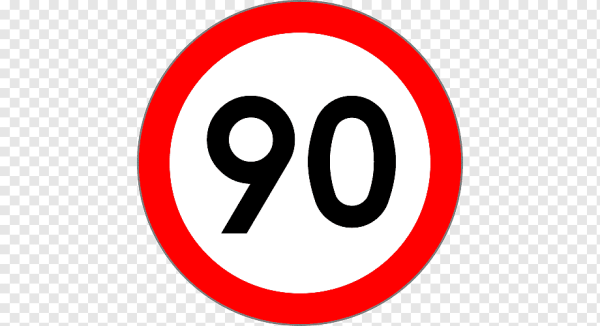 Знак скорости