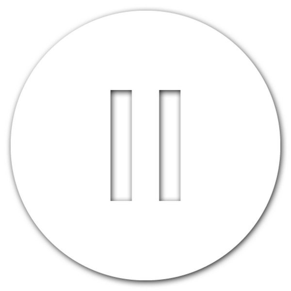 Пауза белая