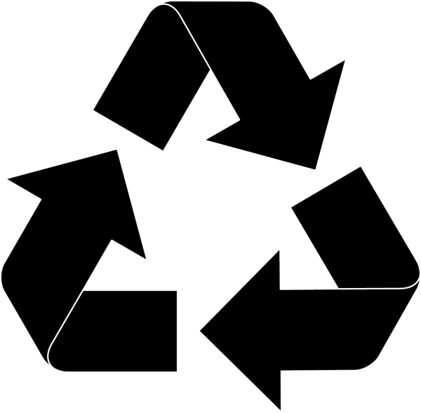 Знак вторичной переработки петля Мебиуса