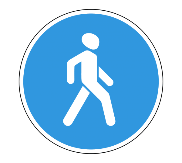 Знаки для пешеходов