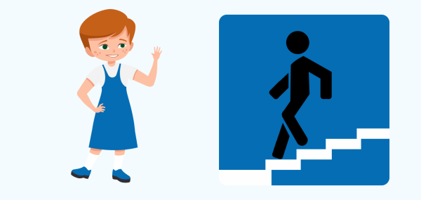 Условный знак подземного перехода