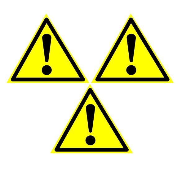 Предупреждающие знаки безопасности w09