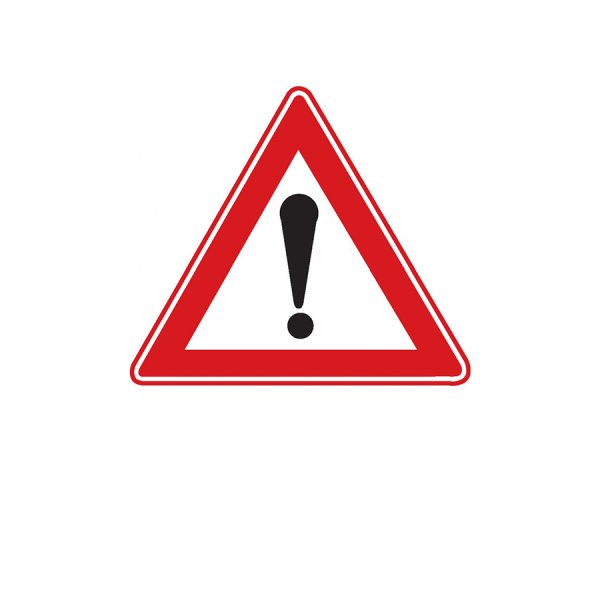 Треугольные дорожные знаки