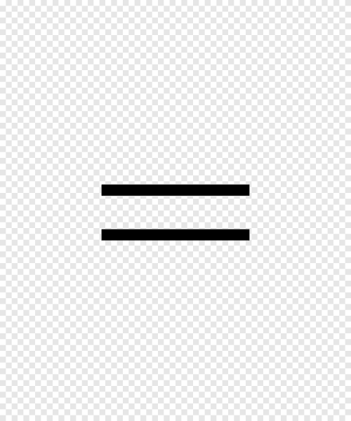 Математические знаки равенства