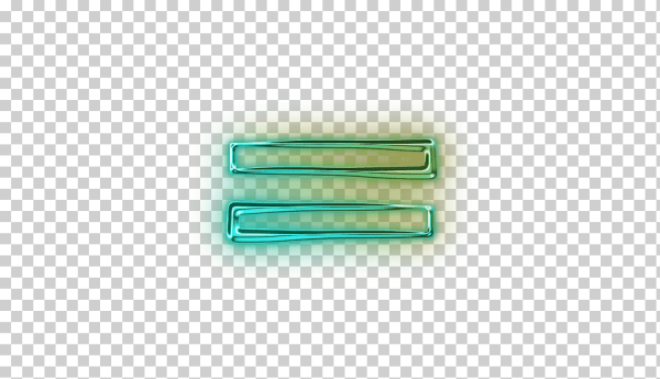 Знак равно без фона